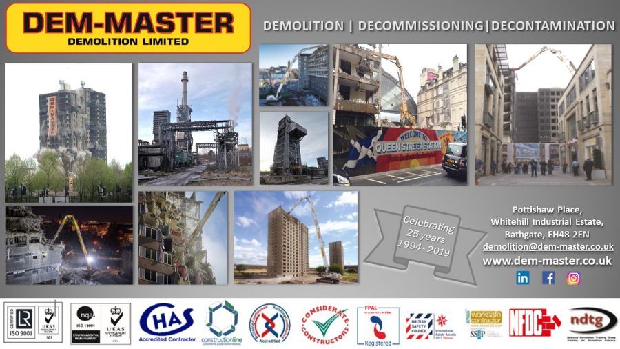 Dem Master 23rd November 2018 - Sneak peek at our new advert | DEM-Master Demolition